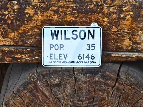 Population Sign Sticker